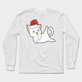 Chistmas Cat Long Sleeve T-Shirt